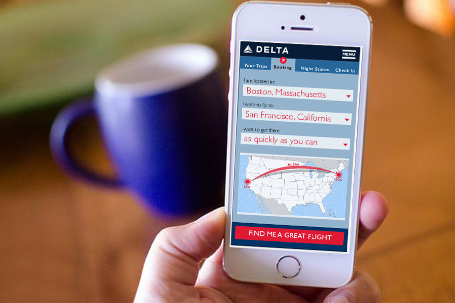 Delta.com<span>Website / App</span>